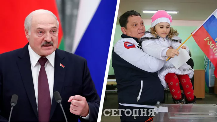 Лукашенко остаточно визначився з окупованим півостровом / Колаж "Сьогодні"