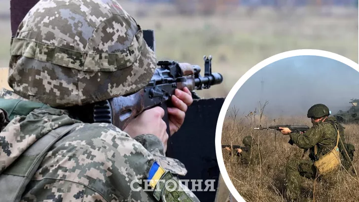 Оккупанты 4 раза обстреляли украинские позиции