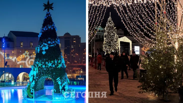 В Киеве готовятся к новогодним праздникам