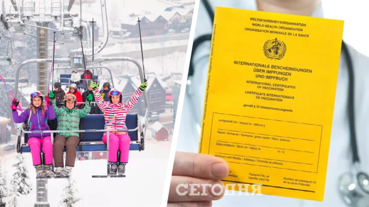 Сертификаты о вакцинации против коронавируса нужно брать на отдых в Украине. Фото: коллаж "Сегодня"