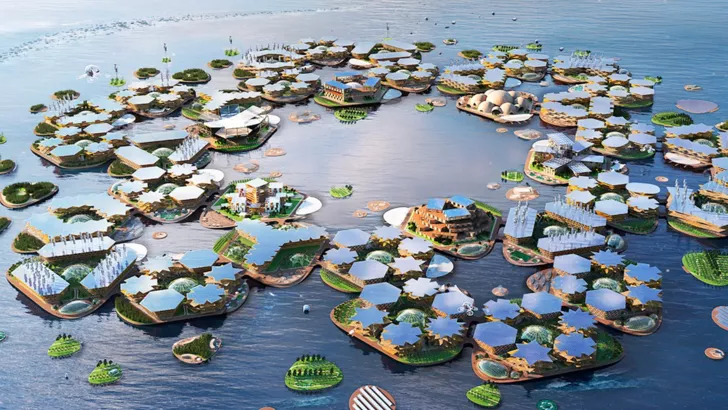 В Южной Корее к 2025 году построят город на воде