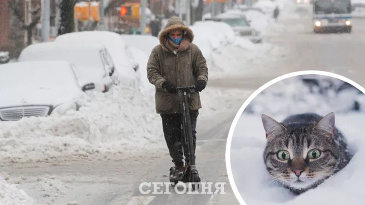 Температа у Києві не буде вище 6 градусів тепла/Колаж: "Сьогодні"
