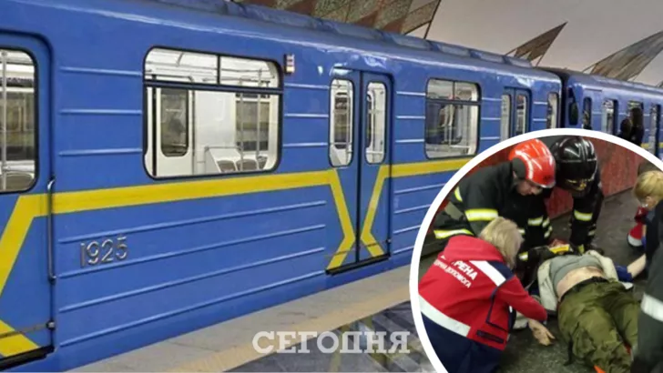 В столице пассажирка попала под поезд в метро
