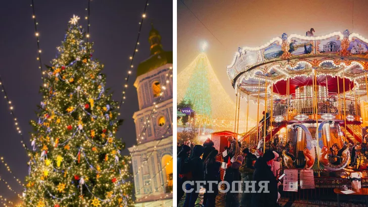 В канун новогодне-рождественских праздников все города Украины превращаются в сказку