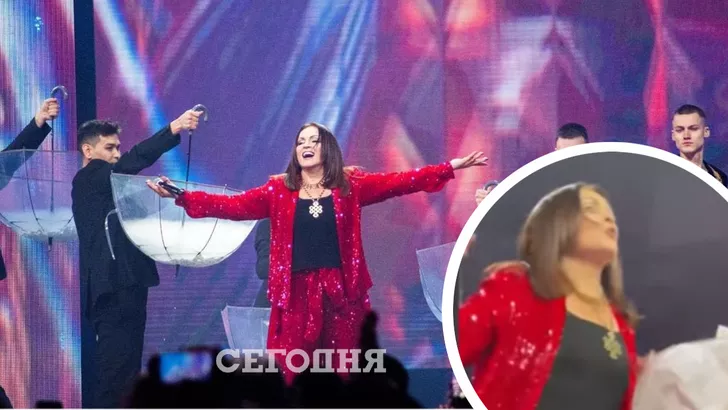 Софію Ротару сильно розгнівав техпрацівник під час виступу на "Пісні року".