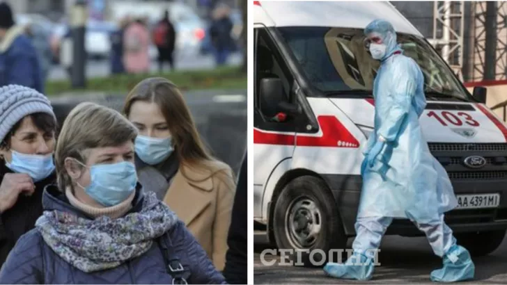 Усього минулої доби у Києві зафіксували 1 270 хворих на коронавірус / Колаж "Сьогодні"