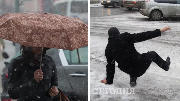 Погода в Украине на 8 декабря / Коллаж "Сегодня"
