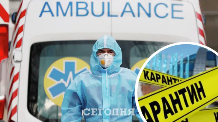 Всего за прошлые сутки в Киеве зафиксировали 1 519 больных COVID-19 / Коллаж "Сегодня"