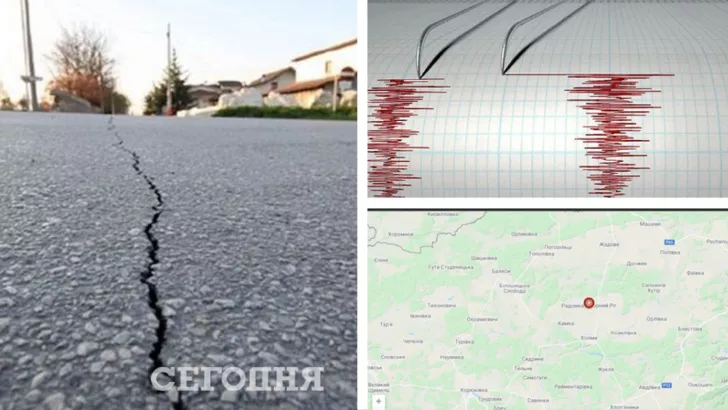 Землетрус стався в Корюківському районі.