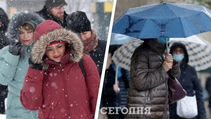Цього дня опадів не прогнозують лише в п'ятьох областях та Криму/Колаж: "Сьогодні"