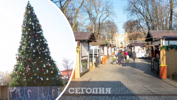 Парк Шевченка прикрасять до Нового року
