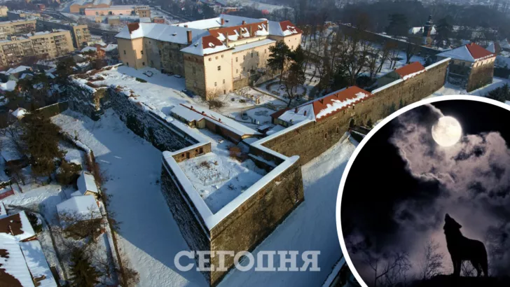 За легендами, біля Ужгородського замку з'являється перевертень