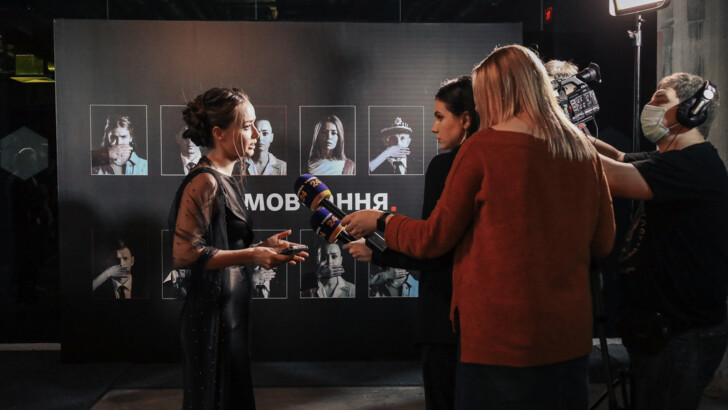 Презентація "Зломовчання" у київському ЦУМі. | Фото: пресслужба