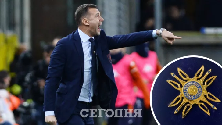 Шевченку дали орден "Легенда українського футболу"