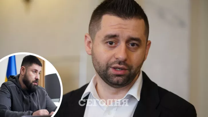Арахамия не сильно критиковал Гогилашвили (слева). Коллаж "Сегодня"