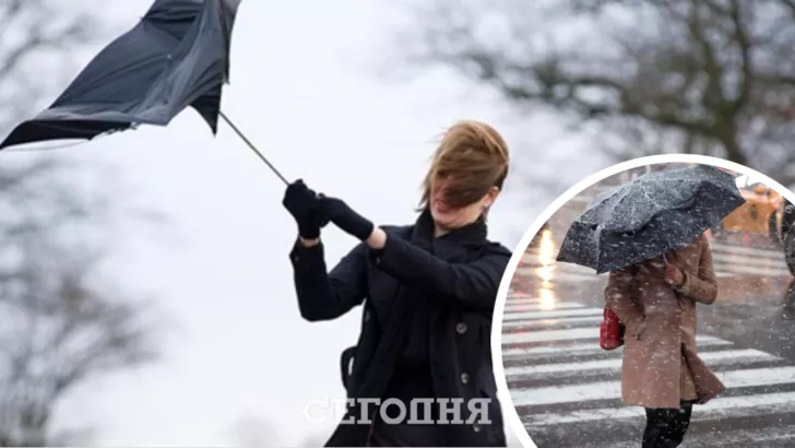 Погода в Украине на 15 декабря / Коллаж "Сегодня"