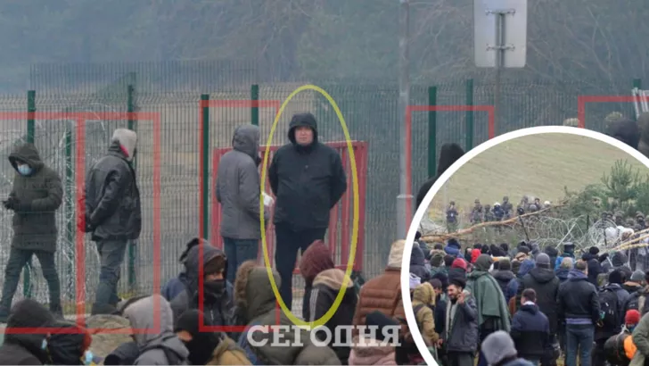 Штурмом мігрантів на кордоні керував білоруський генерал. Фото: колаж "Сьогодні"