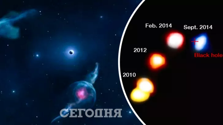 Три зірки змогли пережити зустріч із чорною дірою