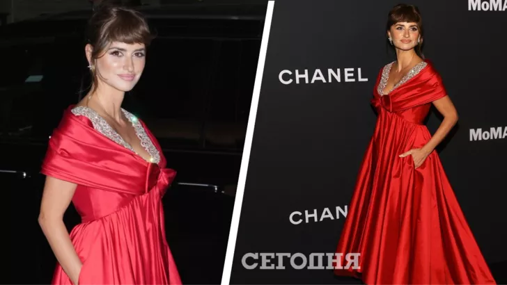 Пенелопа Крус у червоній сукні Chanel здобула престижну нагороду