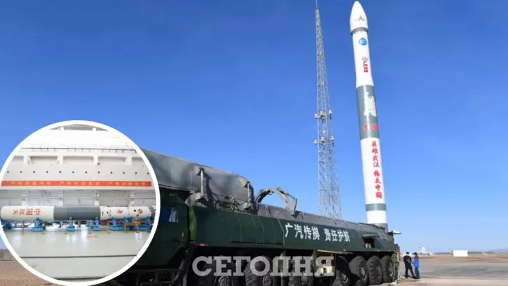 Китайська ракета не змогла вийти на орбіту