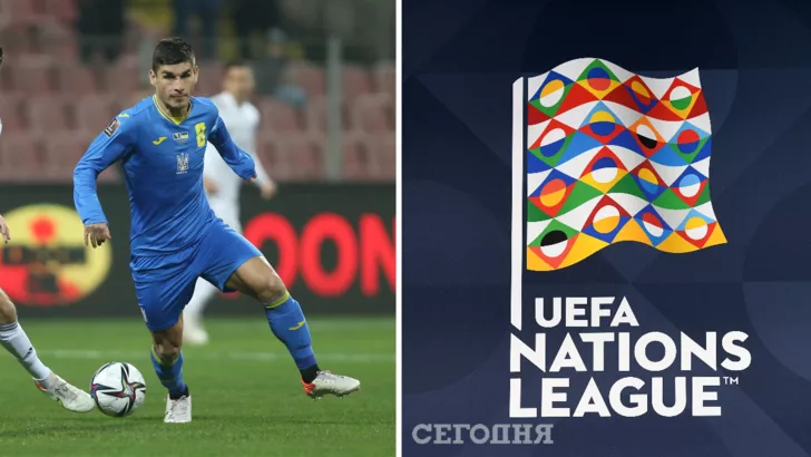 Украина выступит в дивизионе B Лиги наций