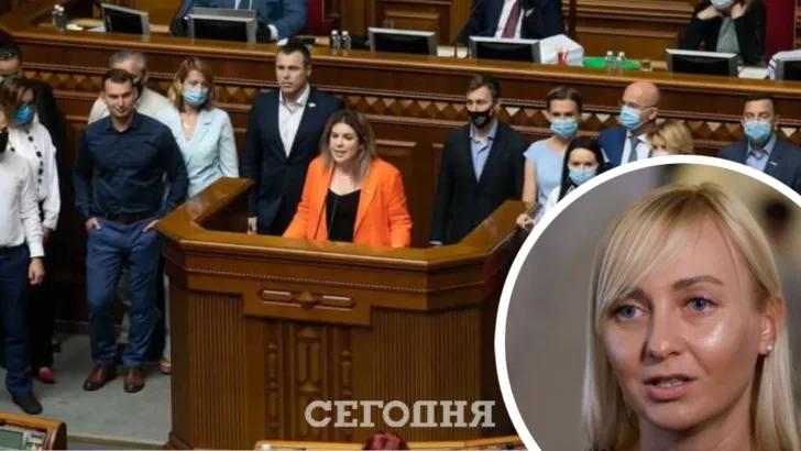Олександра Устінова стала новою головою фракції "Голос". Фото: колаж "Сьогодні"