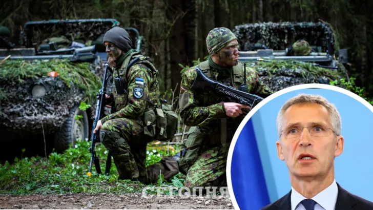 Йенс Столтенберг говорит, что Россия заставила НАТО усилить безопасность / Коллаж "Сегодня"