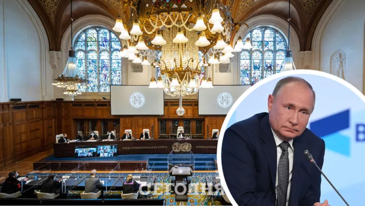 Путин не окажется на скамье подсудимых в Гааге/Коллаж "Сегодня"