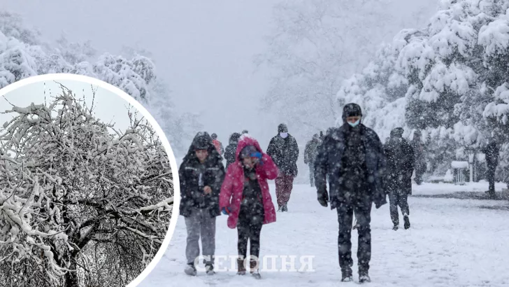 В Украине будет снежная погода/Коллаж: "Сегодня"