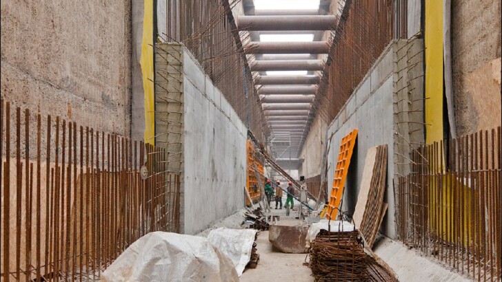 Строительство метро на Виноградарь. Фото: Олег Тоцкий | Фото: Facebook