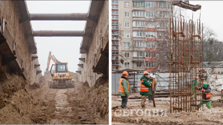 В Сети показали строительство метро на Виноградарь
