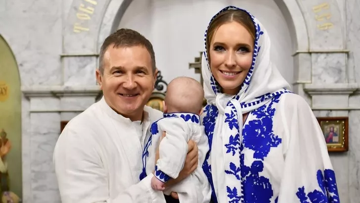 Катя Осадчая и Юрий Горбунов покрестили сына