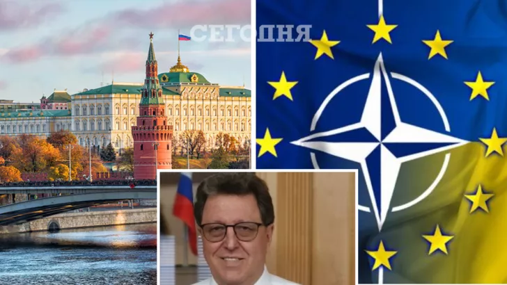 Константин Гаврилов снова "наехал" на НАТО. Коллаж "Сегодня"