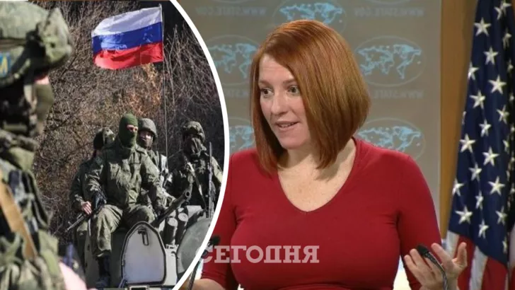 Джен Псаки рассказала, чем пугают американцев в Украине. Коллаж "Сегодня"