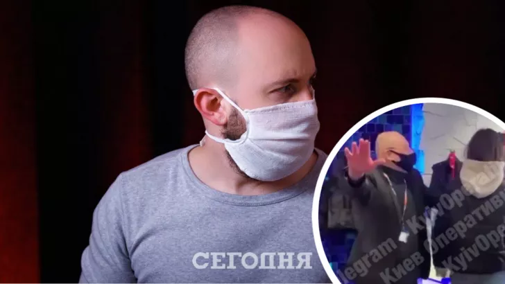В Киеве произошло ЧП из-за маски. Фото: коллаж "Сегодня"