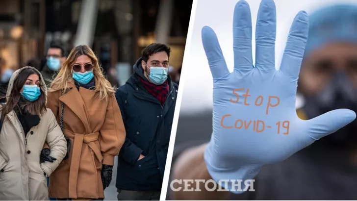 В Україні може зменшитися захворюваність на коронавірус. Фото: колаж "Сьогодні"