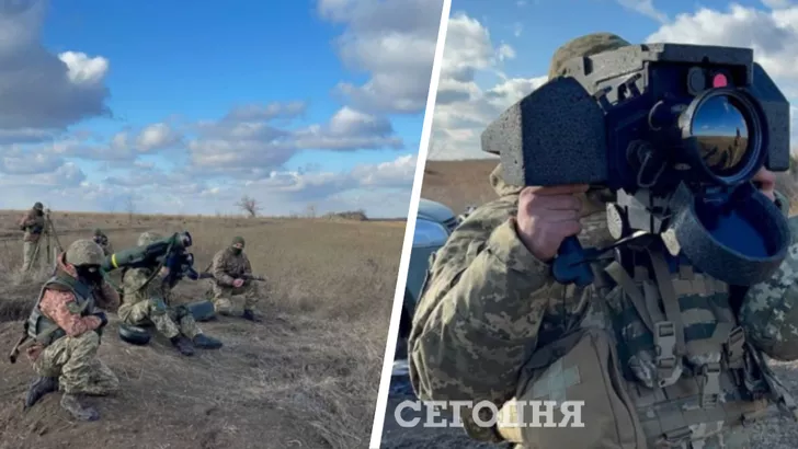 Украинские военные провели боевые стрельбы