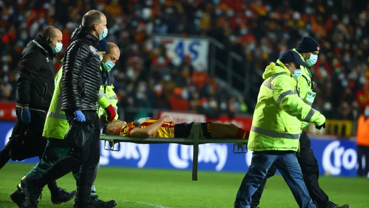 Марьян Швед пострадал в матче Кубка Бельгии