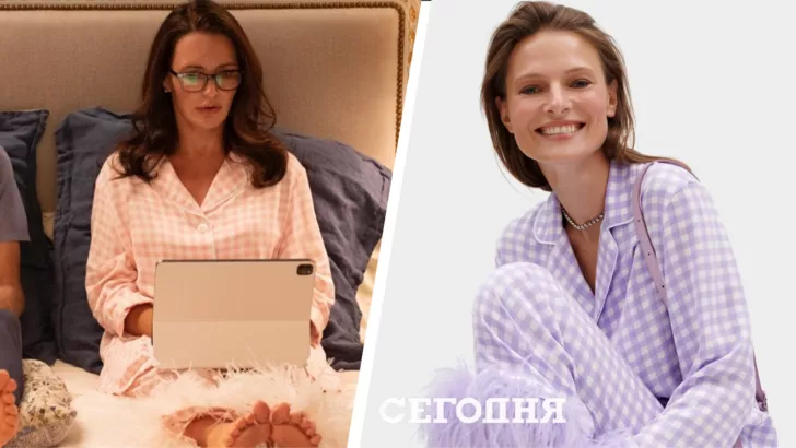 Героиня "Секса в большом городе" появилась в сериале в пижаме украинского бренда