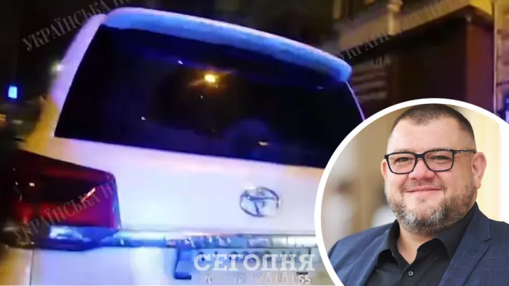 Нардеп Галушко ездит на маминой иномарке и скандалит с полицейскими / Коллаж "Сегодня"