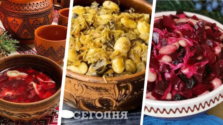 Украинские постные блюда на Рождество