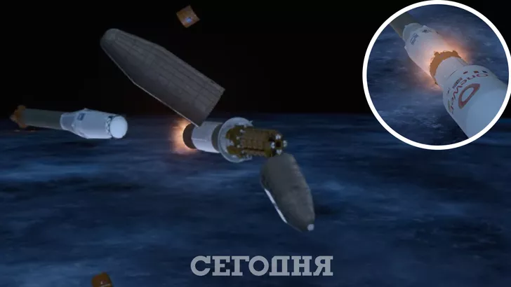 Россия запустила в космос ракету с 36 спутниками