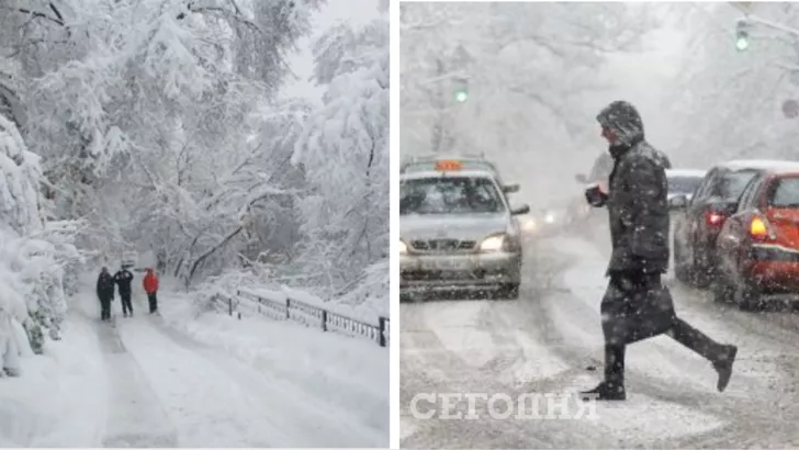 Погода в Украине на 29 декабря / Коллаж "Сегодня"