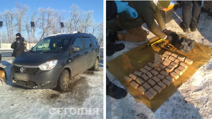 В Сватово в автомобиле киевлянина нашли патроны и пистолет