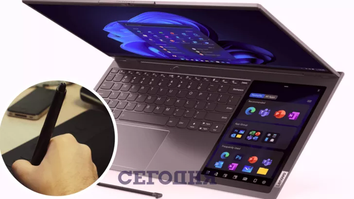 Lenovo выпустит ноутбук со встроенным планшетом