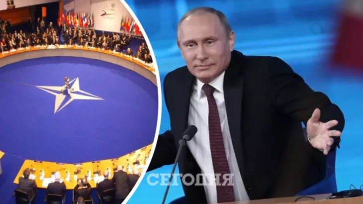 НАТО не примет требования Путина. Коллаж "Сегодня"