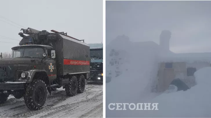 Последствия непогоды в Украине/Коллаж "Сегодня"