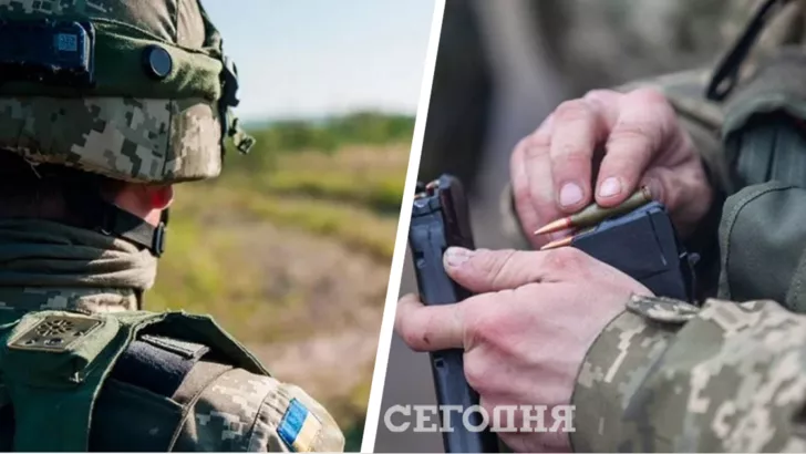 В Донецкой области застрелился военный. Фото: коллаж "Сегодня"