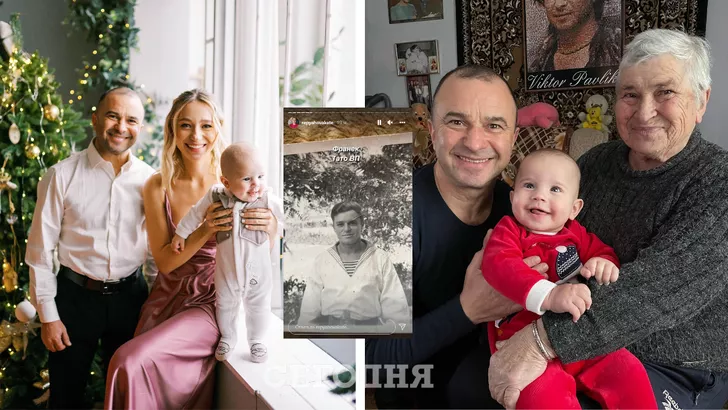 Виктор Павлик и Екатерина Репяхова вместе с шестимесячным сыном отправились в родной город артиста.