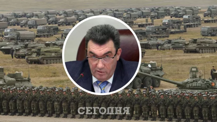 Данилов считает, что у РФ недостаточно сил для нападения. Коллаж "Сегодня"